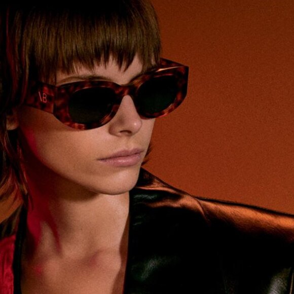 Victoria Beckham VB654S 234 Sunglasses Havana Oval Frame, Brown Lenses - Picture 2 of 11